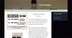 Desktop Screenshot of chrishayes.org